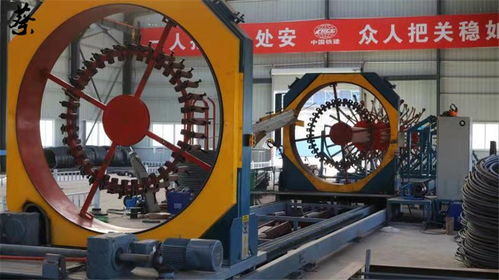 彭州鋼筋籠滾焊機現場調試 河南寶潤電桿用滾焊機的高效應用